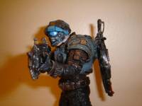 COG Soldier     (with Removeable Helmet) (Gears Of War) Custom Action Figure