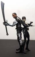 Domino & Warstryke (Marvel) Custom Action Figure