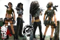 Tomb Raider and Witchblade Statue (Tomb Raider) Custom Statue / Bust