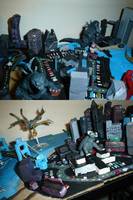 Godzilla COMPLETELY Destructible City (Godzilla) Custom Action Figure