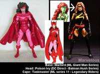 Scarlet Witch (Marvel Legends) Custom Action Figure