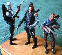 Transition of Bucky Barnes (Captain America) Custom Action Figure