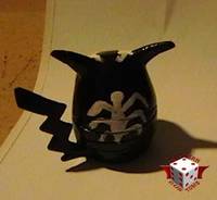 Symbiote Pikachu (Nintendo) Custom Miniature / Figurine