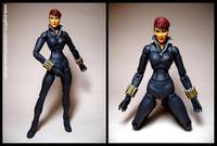 Classic Black Widow (Marvel Legends) Custom Action Figure