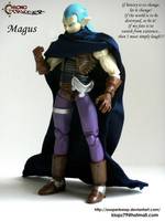 Magus (Chrono Trigger) (Marvel Legends) Custom Action Figure