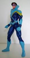 Nightwing 80's Version (DC Direct) Custom Action Figure