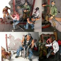 Left 4 Dead: Survivors & Zombie with Playset (Left 4 Dead) Custom Action Figure