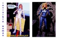 Invisble Woman-Sue Richards (Avengers) Custom Action Figure
