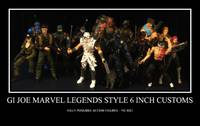 Cobra Tribute 1 Marvel Legends Style (G.I. Joe) Custom Action Figure