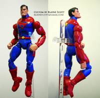 Superman (Alt. Universe Mature Justice League Design) (Superman) Custom Action Figure