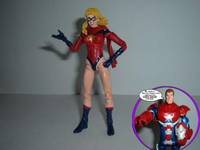 Ms Marvel (Dark Avengers) (Marvel Legends) Custom Action Figure