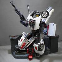 Getaway and Rev (Transformers) Custom Action Figure