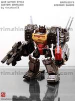 War within Grimlock (Transformers) Custom Action Figure