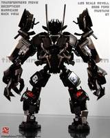 1:25 Scale Transformers Movie Barricade (Transformers - Movie) Custom Action Figure