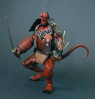 Hellboy - Ceremonial Shogun Armor (Hellboy) Custom Action Figure