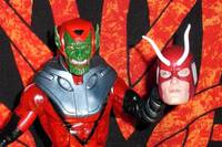 Secret Invasion " Skrull  Giantman "  with Interchangable Heads (Avengers) Custom Action Figure
