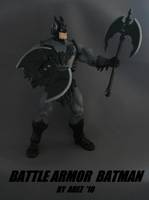 Motuc Battle Armor Batman (Masters of the Universe) Custom Action Figure