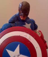 Custom Ultimate Captain America (Marvel Legends) Custom Action Figure