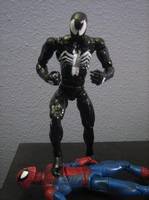 Black Symbiote Spider-man (Marvel Legends) Custom Action Figure