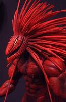 Mephisto (Build-a-Figure Demon form) (Marvel Legends) Custom Action Figure