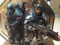 Mark Cain Callaway (Gears Of War) Custom Action Figure