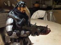 Mark Cain Callaway (Gears Of War) Custom Action Figure