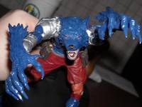 Cobalt Crimson Wolf Form (Original) Custom Action Figure
