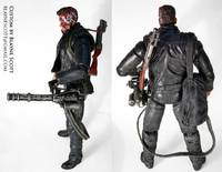 Arnold Schwarzenegger (Battle Damaged T-850) - 7" Super Articulated (Terminator) Custom Action Figure