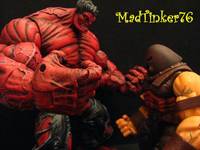 Red Hulk RULK  Pitt Size (Marvel Legends) Custom Action Figure