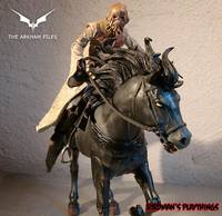 Scarecrow & Horse  -  Dark Knight Style  -  'the Arkham Files'  #05 (Dark Knight) Custom Action Figure