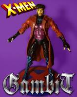 Gambit (X-Men) Custom Action Figure