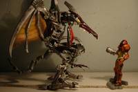 Meta-Ridley (Metroid) Custom Action Figure