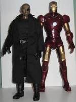 Nick Fury (Iron Man) Custom Action Figure