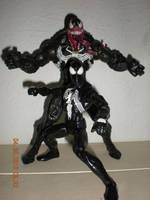 Black Suit Spider-Man (Marvel Legends) Custom Action Figure