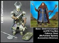 Dwarf Warrior (Lord of the Rings) (Lord of the Rings) Custom Action Figure