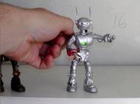 Silver Fugitoid (Teenage Mutant Ninja Turtles) Custom Action Figure