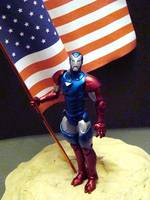What if?..Civil War Iron Man/Captain America (Marvel Universe) Custom Action Figure