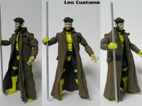 Gambit (Blue and Yellow Costume - Jim Lee Era) (Marvel Legends) Custom Action Figure