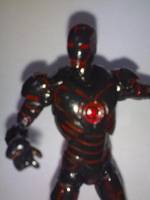 Iron Man Dark Shadow Armor (Iron Man) Custom Action Figure