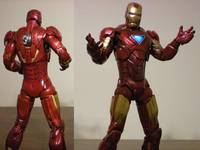 Iron Man Mark VI (Iron Man 2) Custom Action Figure