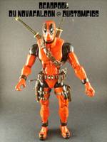 DEADPOOL with Removable Ironman Chestplate (Marvel Legends) Custom Action Figure