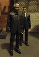 Lucius Fox Batman Begins the Dark Knight (Movie Masters) Custom Action Figure
