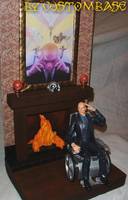 X-MEN Fireplace Base (Diorama) Custom Action Figure