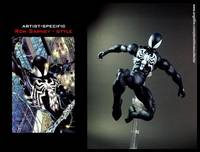 Black Siper-Man : Garney-Style (Marvel Legends) Custom Action Figure