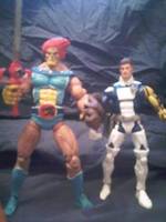 Zach Foxx , Adam Power , Bravestarr , Lion-O (Legendary Comic Book Heroes) Custom Action Figure