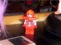 Iron Man Silver Centurion in Lego (Lego) Custom Miniature / Figurine