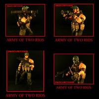 Army of Two Rios (G.I. Joe) Custom Action Figure