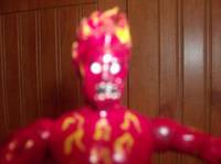 Zombie Human Torch (Marvel Legends) Custom Miniature / Figurine