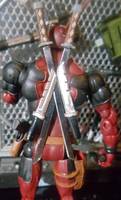 Deadpool with Electric Turret & Torture Table (Marvel Legends) Custom Action Figure