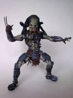 Wolf Predator (Alien vs Predator) Custom Action Figure